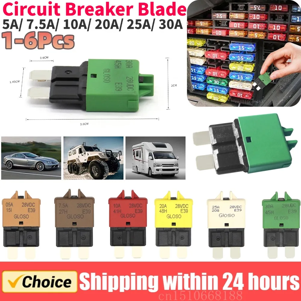 1-6PCS Circuit Brea…