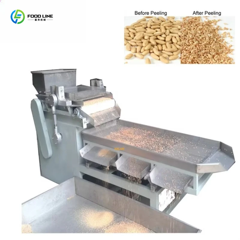Customized Multifunctional Nut Shredder Grinder Hazelnut Walnut Peanut Almond Cube Slicer Cutting Sorting Machine