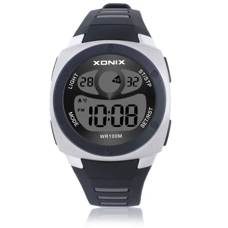 XONIX New Korean Version Simple Watch Sports Multi-function Waterproof Female Student Luminous Digital Electronic Watch Female