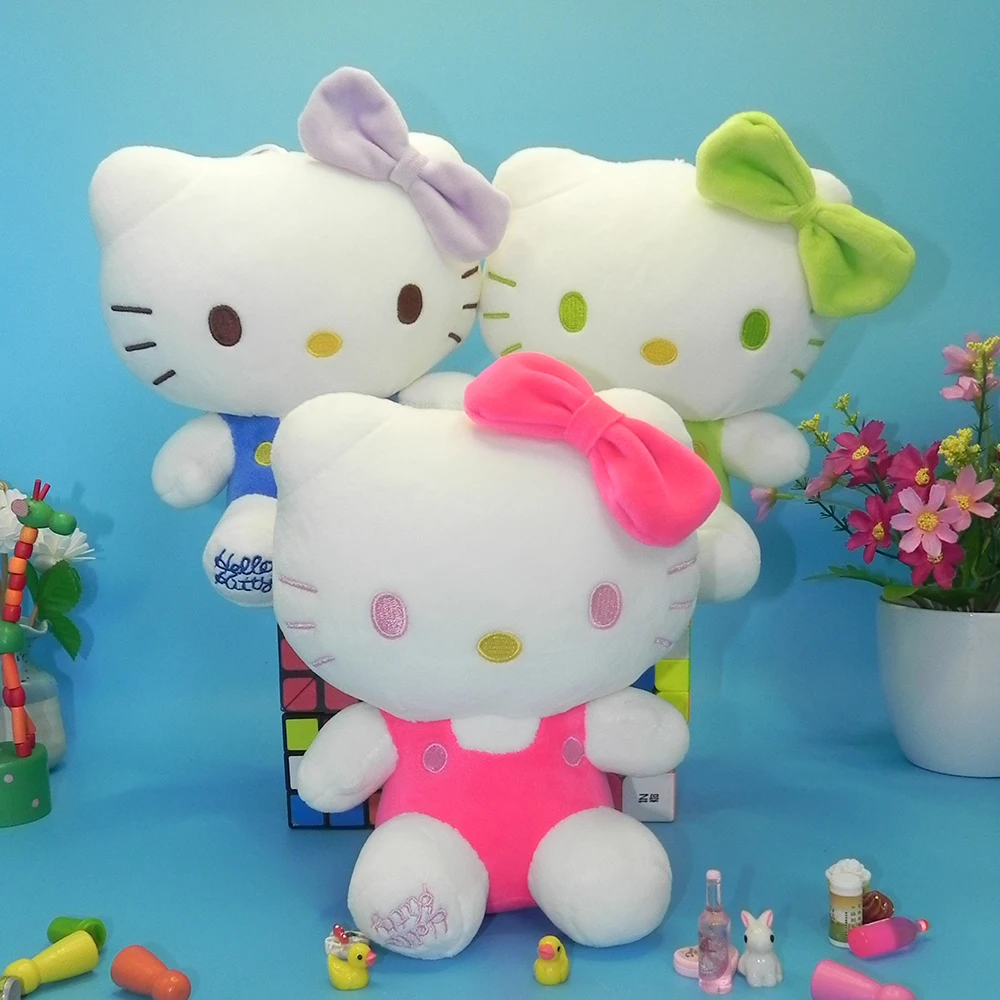 20cm Sanrio peluche bambola giocattoli Kawaii ciao Kity peluche carino peluche ciao Kity peluche regali di compleanno per i bambini