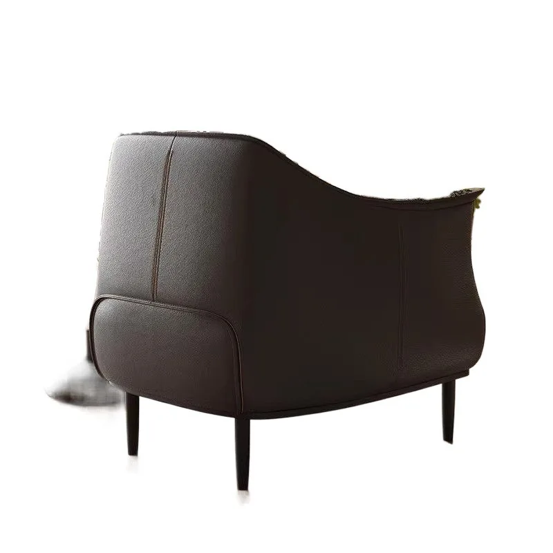 

Retro sofa, single French tiger chair, home living room balcony reception sofa