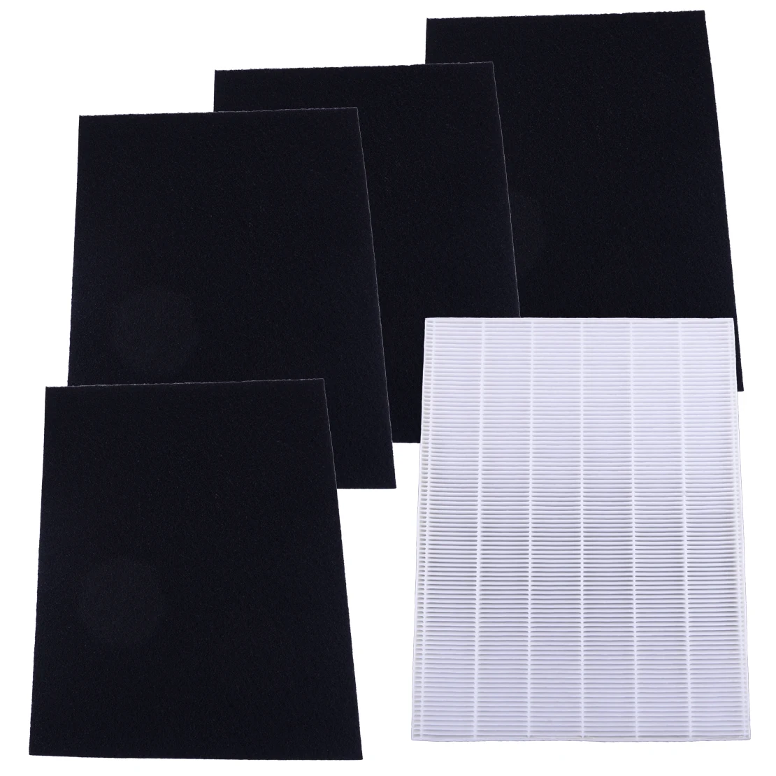 

LETAOSK 5pcs HEPA & Carbon Pre Filters Set Fit For Winix 115115 WAC5300 WAC5500 WAC6300 Air Purifier P300 U300 9500 9000 WAC9500