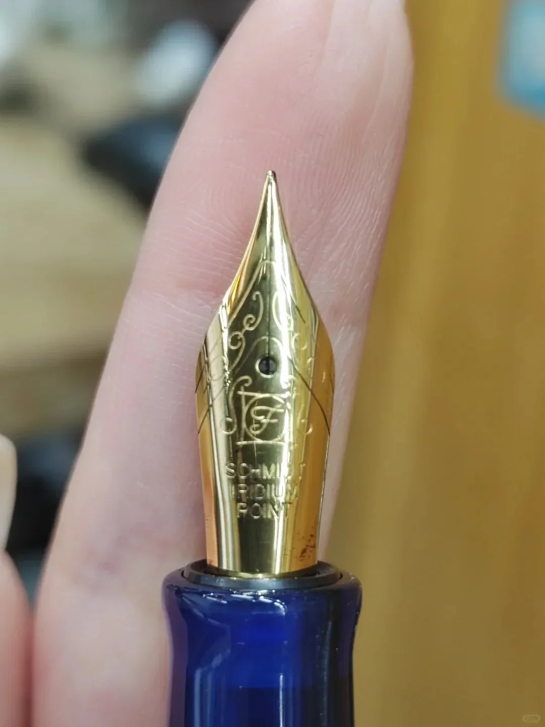 New Admok M800 Fountain Pen Acrylic Gold/Silver Bock Schmidt F/M/EF/B 0.5/0.7/1.0MM Nib Ink Pen Business Office Supplies Gift