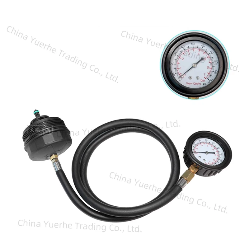 

Oil Filter Cap Assembly Housing Oil Pressure Tester Kit For BMW