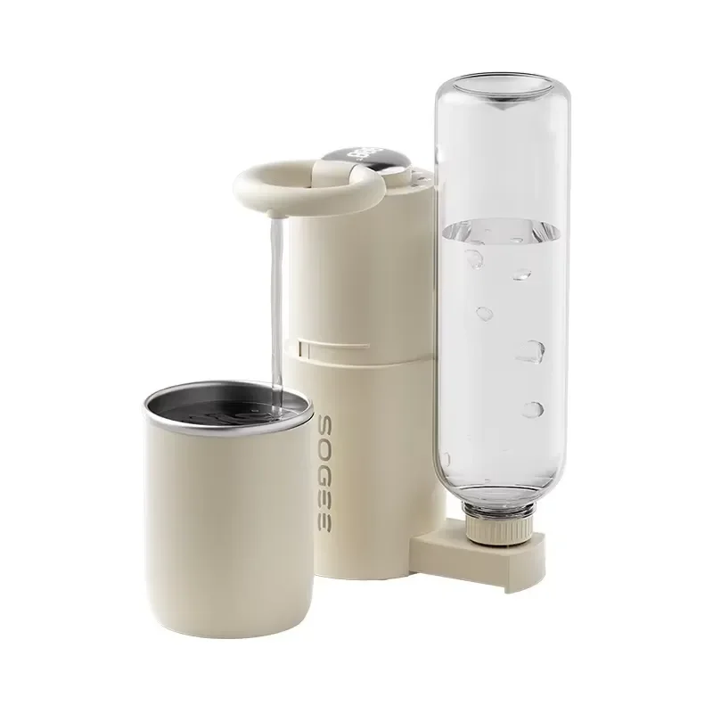 Portable Electric Hot Cold Water Dispenser Small Desktop Kettle for Home Travel Direct Drinking Plastic Cup Bucket Ready to