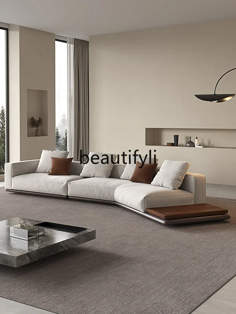 

ss C ss CItalian fabric sofa, very simple, modern horizon special-shaped sofa