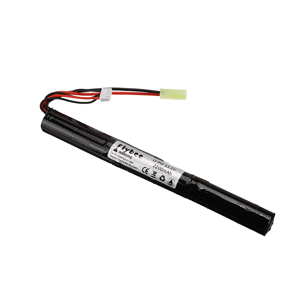 Bateria lipo rc de alta potência, 11.1v 2200mah 30c akku mini airsoft gun bateria 3s 18650 rc modelo 40c bateria com plugue tamiya