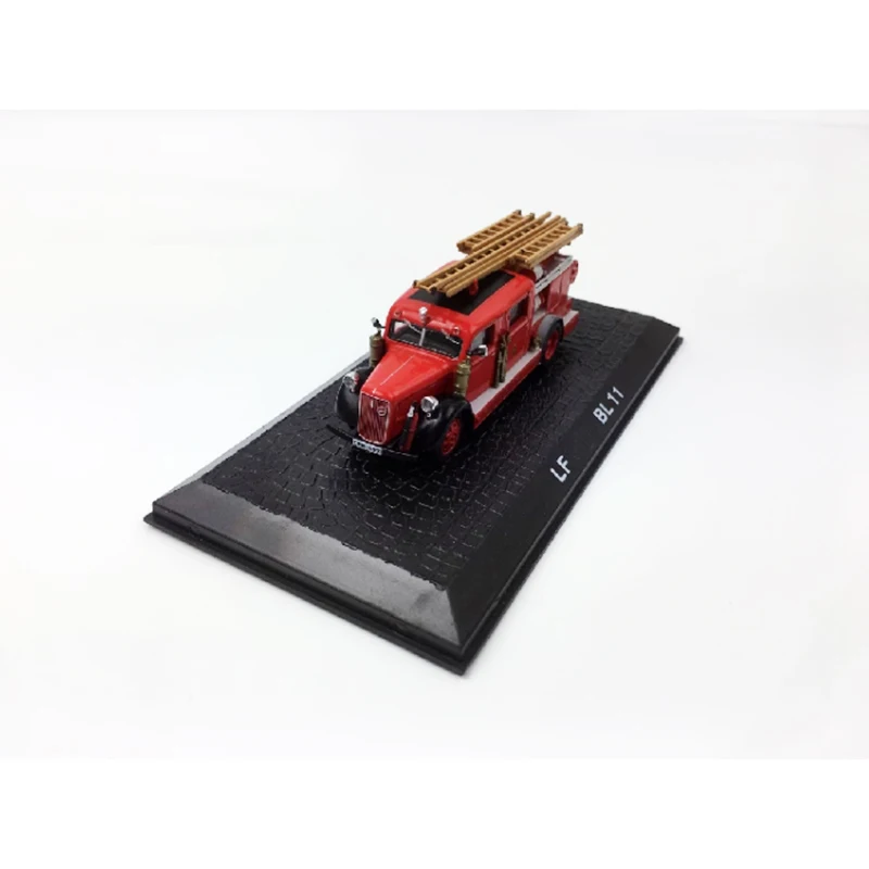 Diecast escala 1:72 lf bl 11 motor de bombeiros liga veículo modelo acabado simulação coleção decoração presente brinquedos exibição