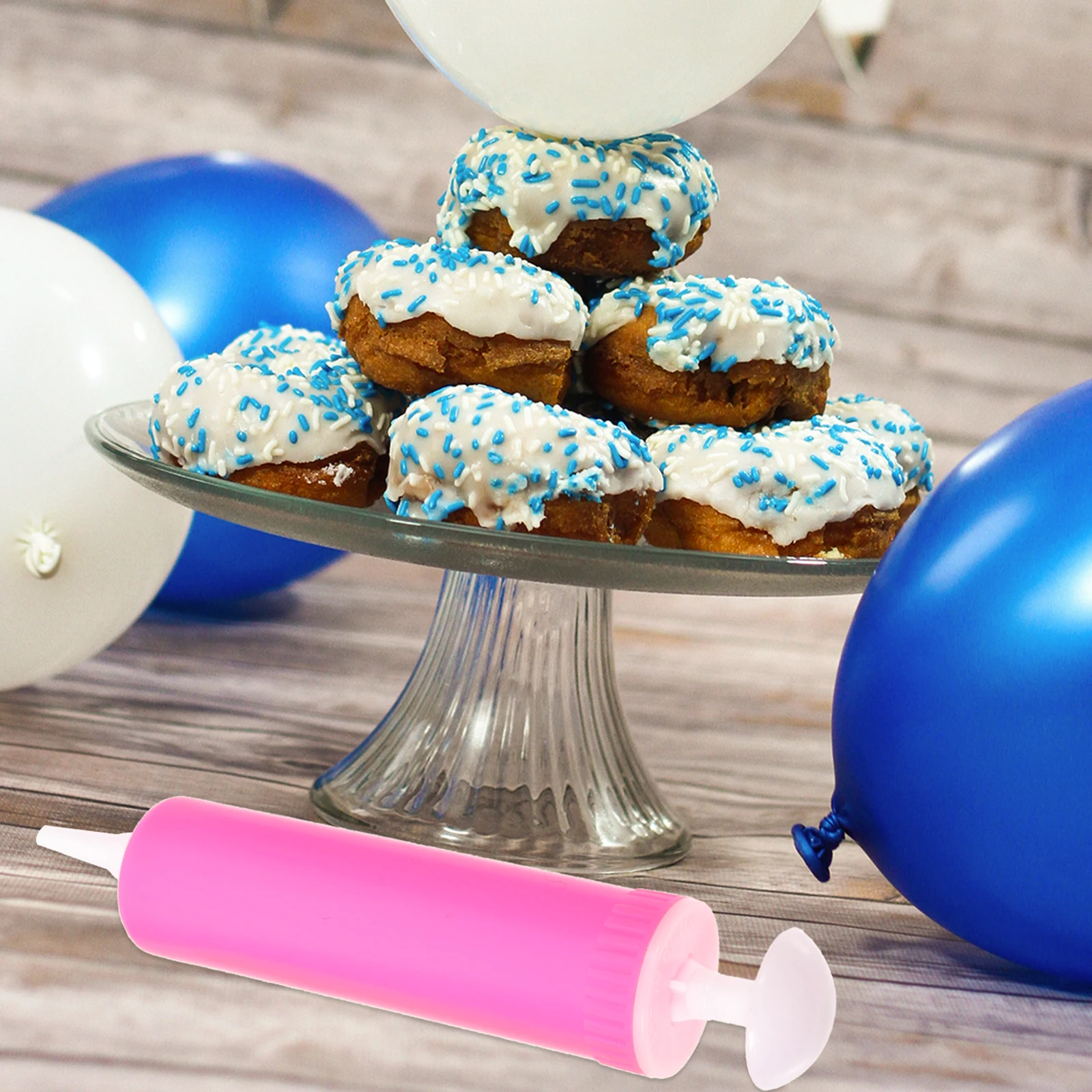 

10 Pcs Manual Air Pump for Inflatables Portable Balloon Multifunction Pumps Small Hand Balloons Blow up