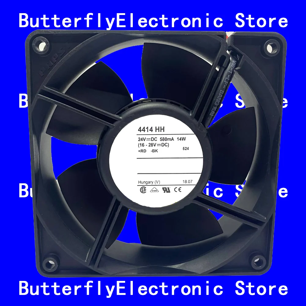 

NEW ORIGINAL 4414HH 4414 HH 24VDC 14W 11938 COOLING FAN 119 x 119 x 38 mm