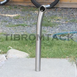 Ultra-Light Titanium Mountain Bike Seatpost, Road Bicycle Parts, 27.2, 31.6x350mm, Bicycle Parts