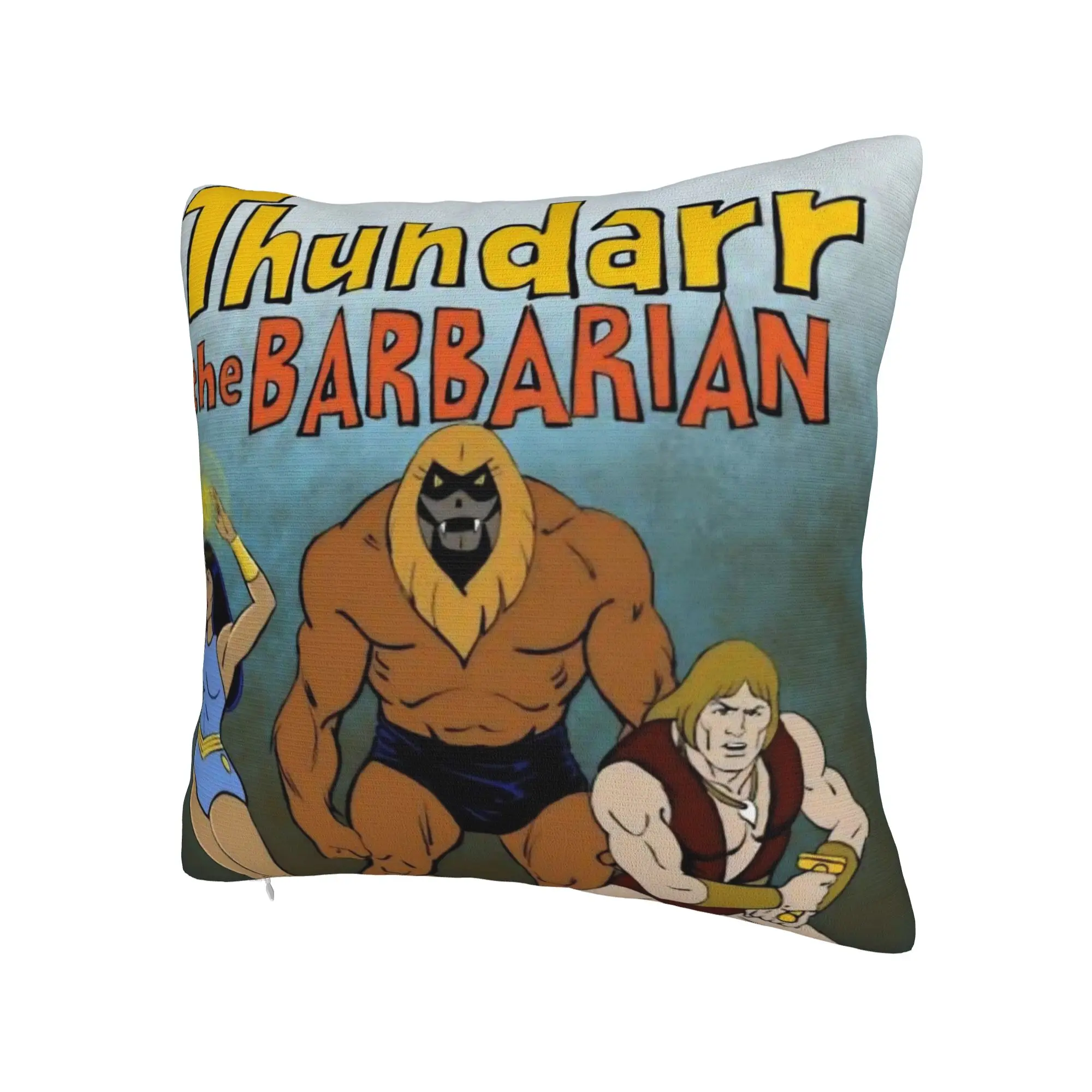 Decorative Pillow Cover Thundarr The Barbarian Accessories Seat  Pillow Case Cover Zipper Multi-Size