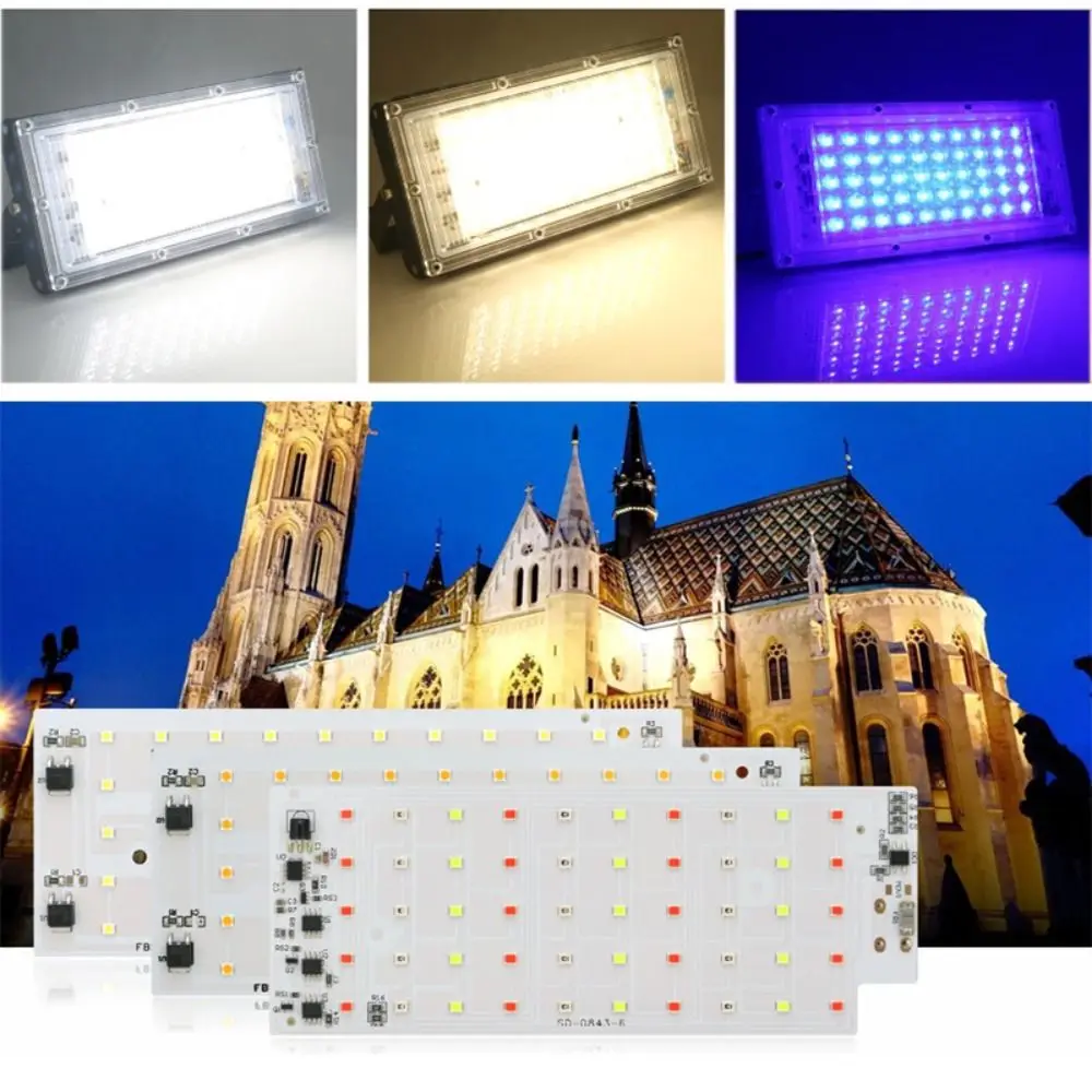 50W fai da te lampadina a LED SMD 2835 Chip di illuminazione per esterni per lampione a LED Chip LED per proiettore faretto perline di illuminazione