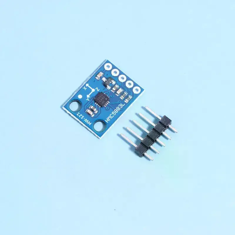 GY-273 QMC5883L Three-axis Magnetic Field Sensor 3V-5V Electronic Compass Magnetometer Sensor Module For Arduino