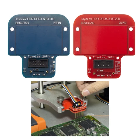 ЭБУ-программатор для KT200, эффективный, 26/20PIN, JTAG BDM, адаптер без припоя, прочные контакты позиционирования, для магнитного спорта