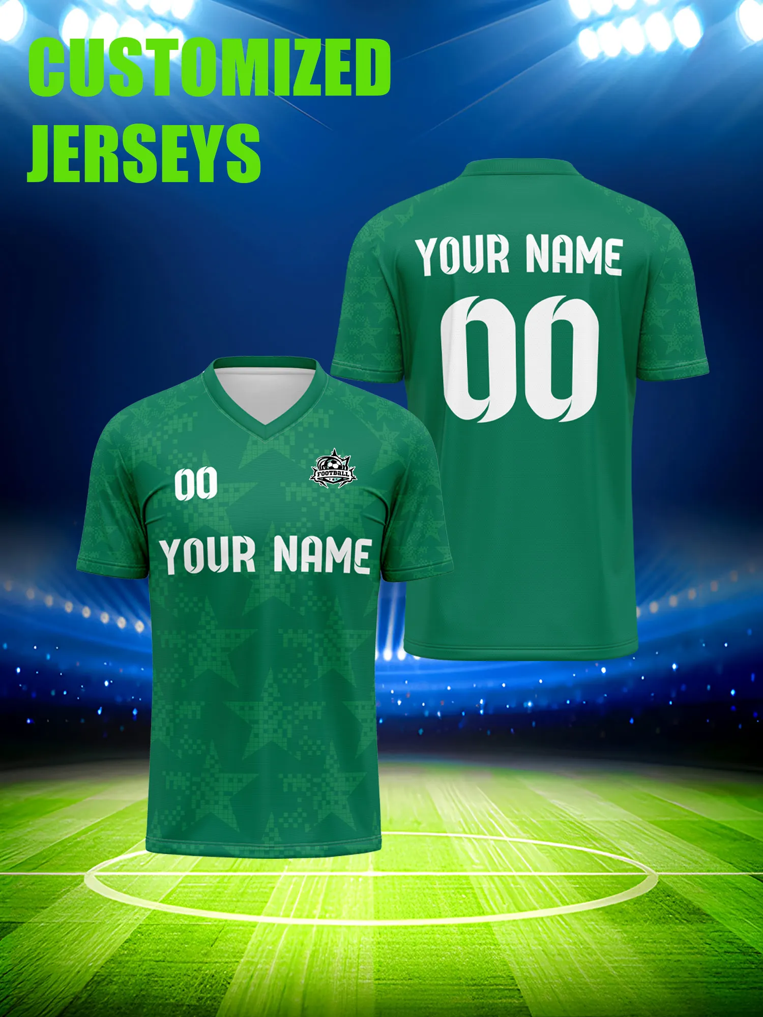 

Футболка для футбола с индивидуальным изображением, номером и именем, для любителей спорта, коллекционеров, ограниченная серия.