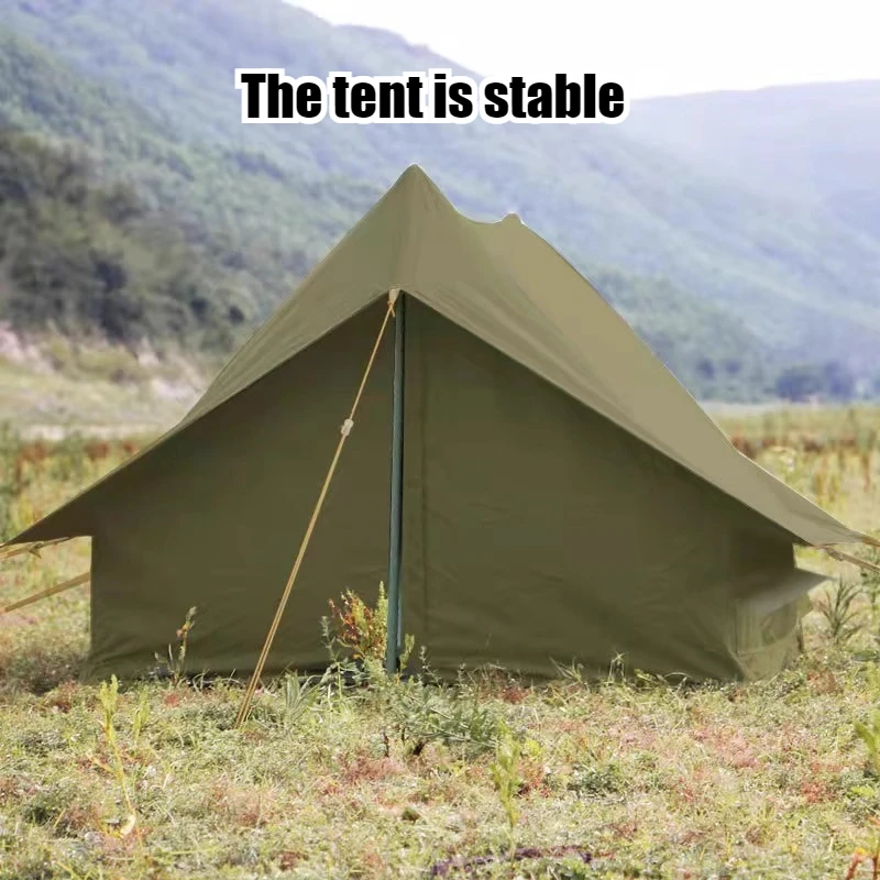 Outdoor Portable Thick Tent Breathable Stable Comfortable Sun Protection Tents Waterproof Sturdy Durable Camping Equipment