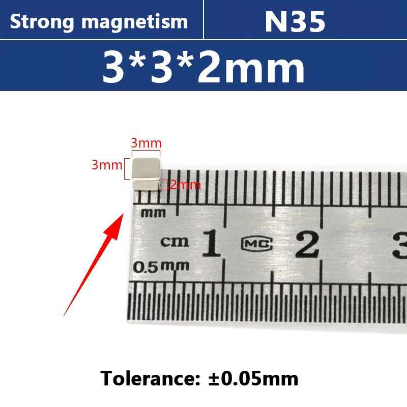 3x2x1 4x3x1 5x5x1 6x4x2 mm Starke Runde Magnete für Kühlschrank, DIY-Projekte, Wissenschaft & Bürogebrauch Kühlschrankmagnet Magnetischer Haken – Detail 4