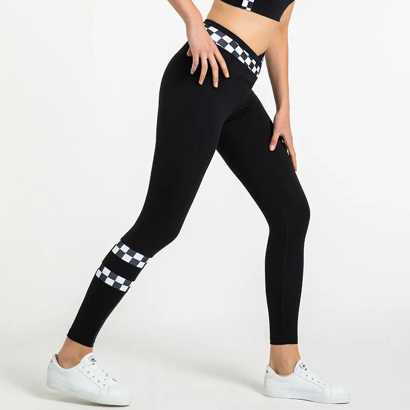 Pantalones de yoga de cintura alta para mujer, leggings elásticos de levantamiento de cadera, ropa de glúteos de melocotón, pantalones para correr, pantalones deportivos para gimnasio