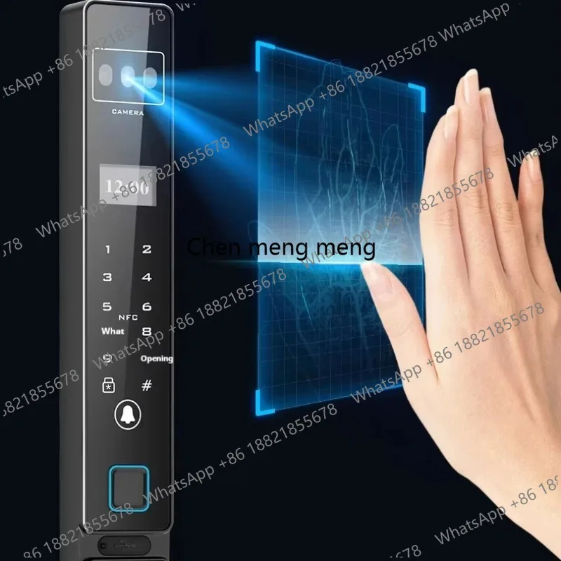 

Standard Version Smart Lock Aluminum Fully Automatic Fingerprint Face Recognition Palmprint Unlock