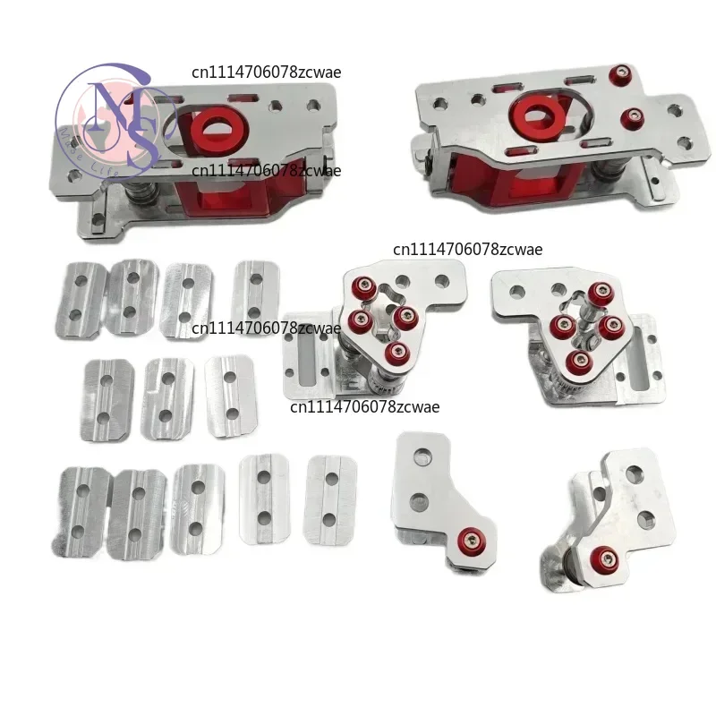 FOR CNC Aluminum XY Jointer & Motor Gantry Tensioner Upgrade Kit, 2WD 9mm Belt Parts Compatible with Voron Trident 3D Printer