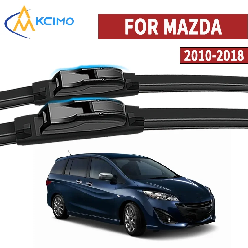 

Aerodynamic Beam Windshield Wiper Blades for Mazda 2010-2018 Windscreen Wiper Auto Rubber Wiper Blade Car Styling Accessories