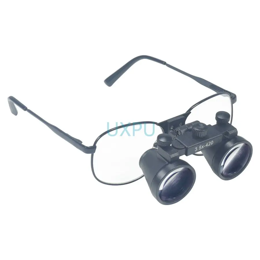 2.5X/3.5X Dental Loupe, Dental binoculars, Metal Frame Magnifying Glasses, Dental Surgical Loupe, Oral Magnifying Glasses