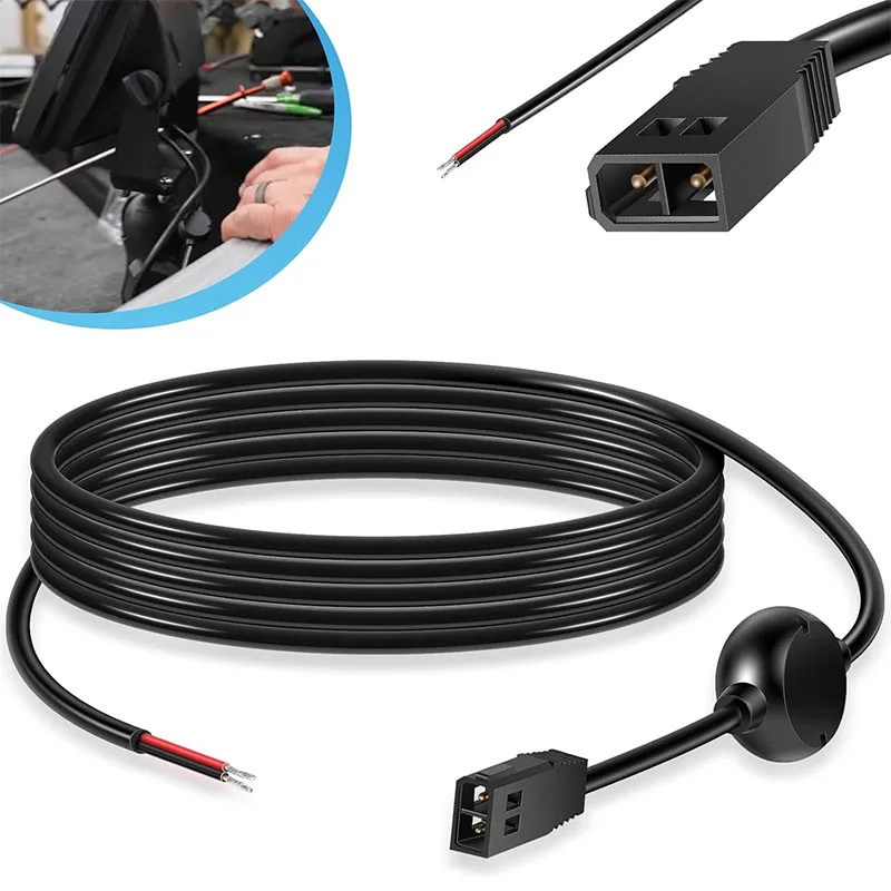 PC 11 Filtered Power Cable 720057-1 Fit for Humminbird All Helix 8/9/10/12/15,800/900/1100 Series, 797, 798 (6 Feet, Waterproof)