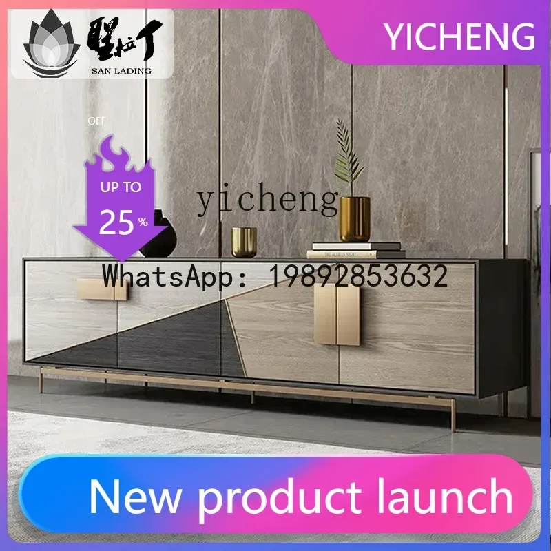 

TV Cabinet Coffee Table Light Luxury Living Room Floor Cabinet Bedroom Storage