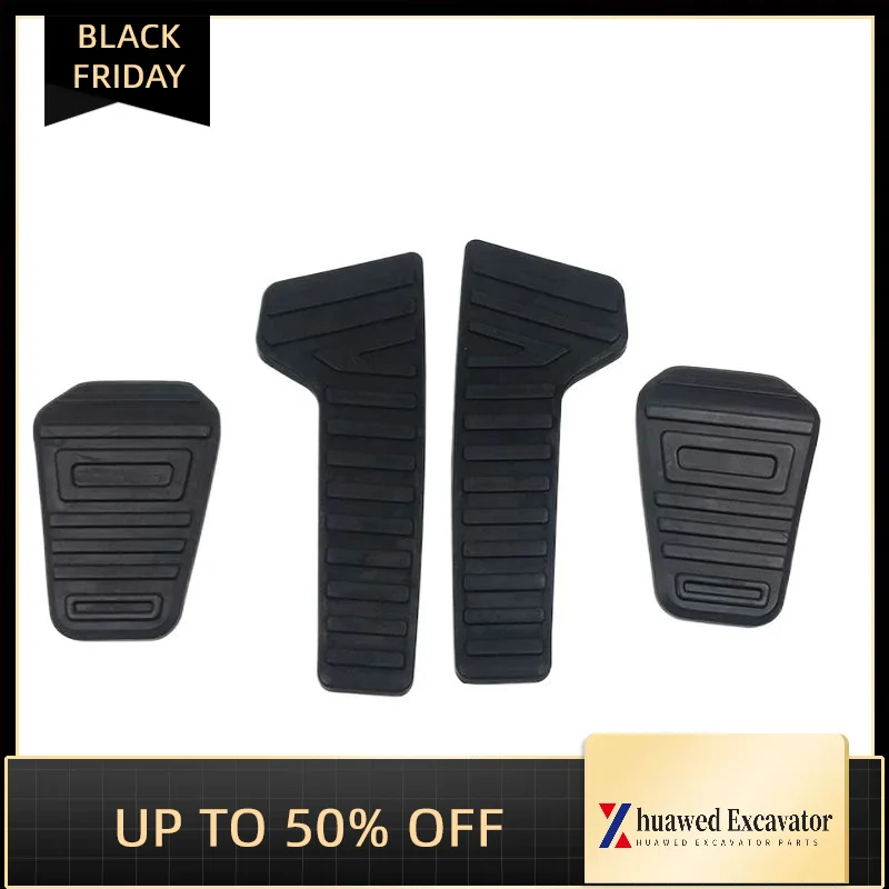 

For Sany 65 95 135 195 215 235 365 Walking Pedal Rubber Sleeve Pedal Rubber Excavator Accessories