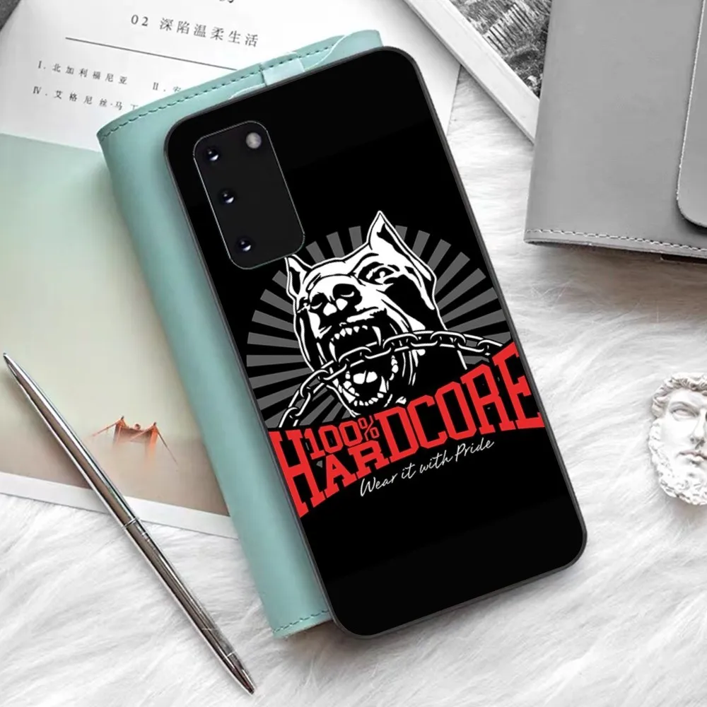 100 Hardcore Dog To The Bone Phone Case For Samsung S 9 10 20 21 22 23 30 23 24 Plus Lite Ultra FE S10lite Fundas