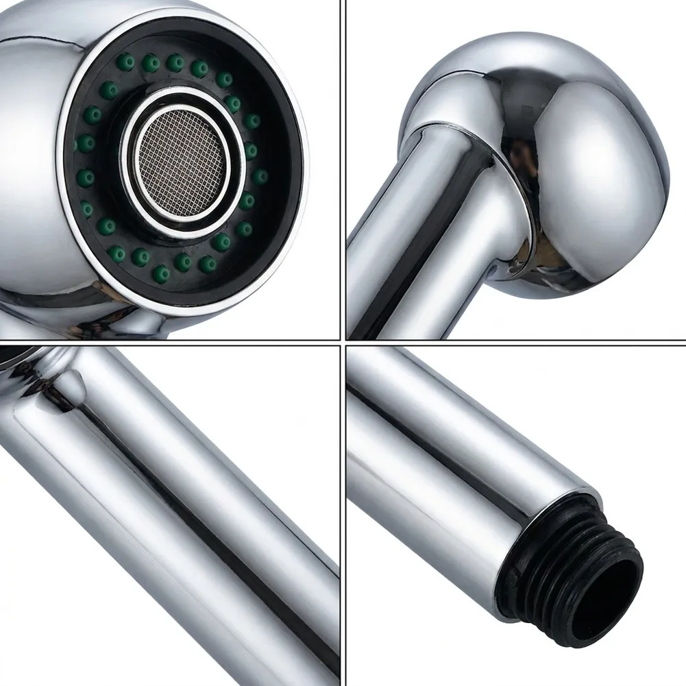 Sink Tap Spray Head Compatible with Most For Kitchen Bathroom Faucets Dual for mode ABS 5.6x17.5cm Easy Hand Tighten