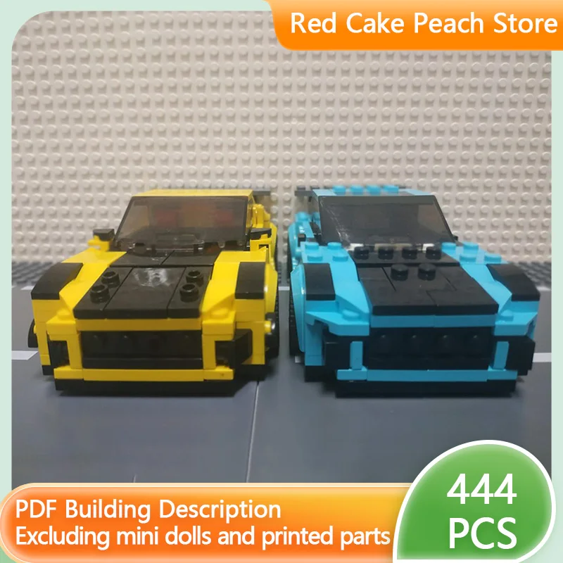 

Speed Racing Car Model MOC Building Bricks Race Cars Vehicle Pack Modular Technology Children Holiday Gifts Assemble Toys Suit