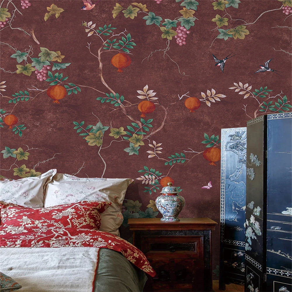 custom Jade Flower Rose Wallpaper Mural for Wall 3 d papel de parede Floral Infantil Photo art Murals Stickers home decoration