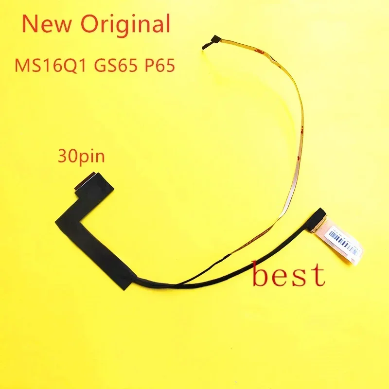 New Original lcd LVDS EDP cable For Msi MS16Q2 MS16Q1 GS65 4K P65 144Hz flat cable K1 N-3040113-H39 40pin K1N-3040105-H39 30p