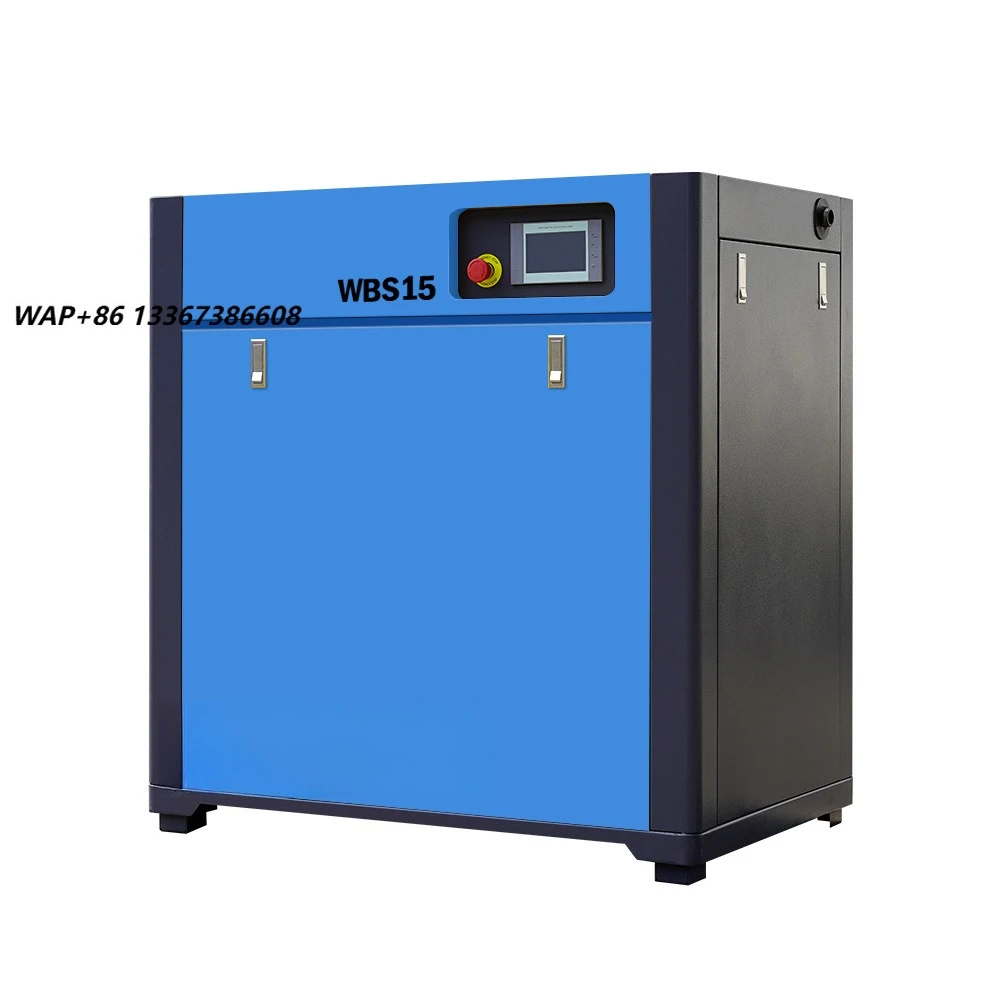 High Efficiency Low Noise Industrial 10HP 15HP 20HP 30HP 100HP PM VSD Rotary Screw Type Air Compressor