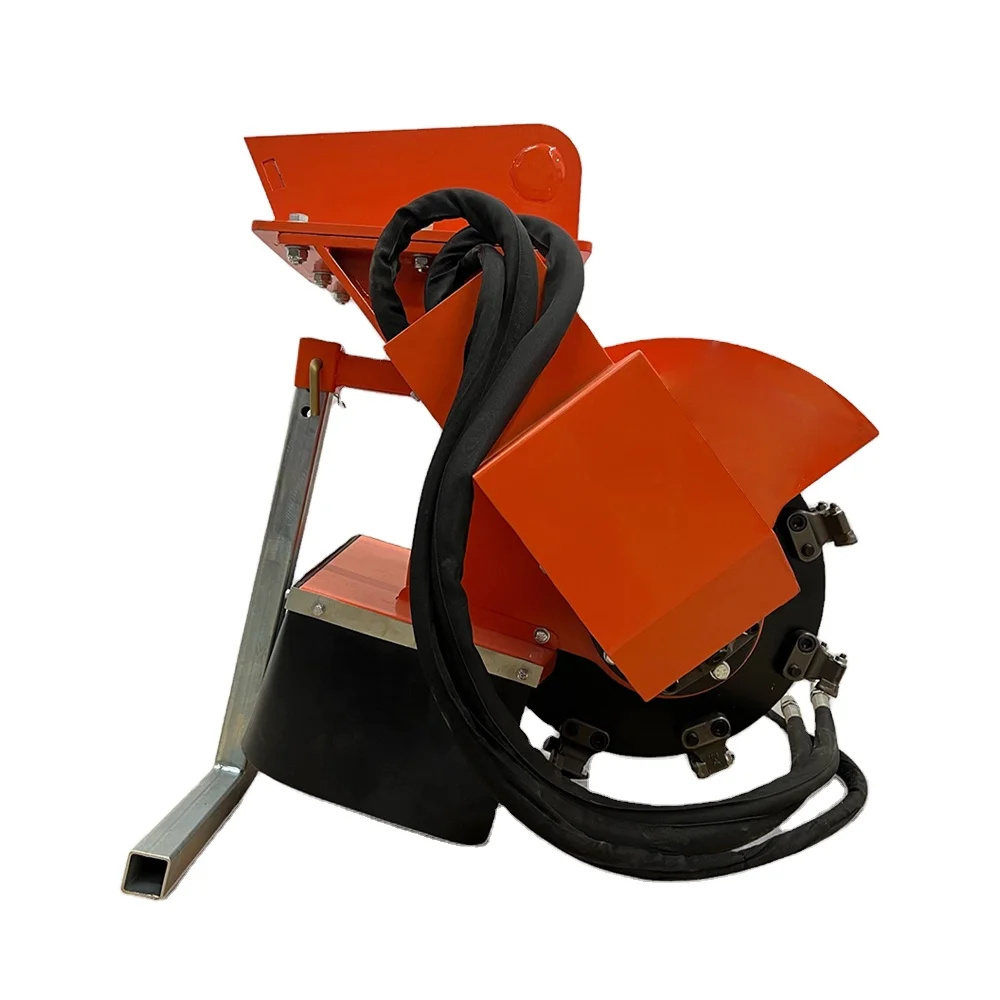 Direct Selling Automatic Hydraulic Stump Grinder Portable Wood Chipper High Efficiency Forestry Machinery 1 Year Warranty