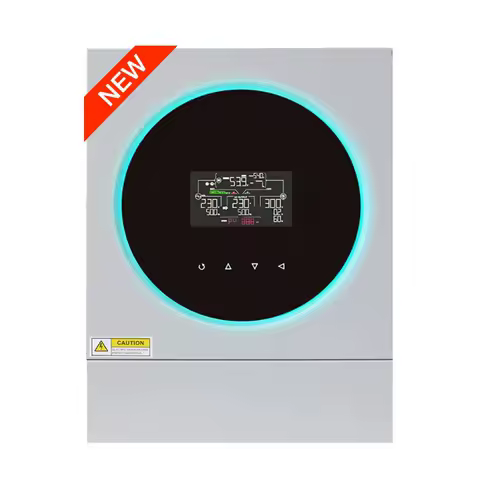 3.6KW 6KW 10KW 48V Hybrid Solar Inverter 220V/230V/400V On/Off Grid Pure Sine Wave Hybrid Solar Inverter