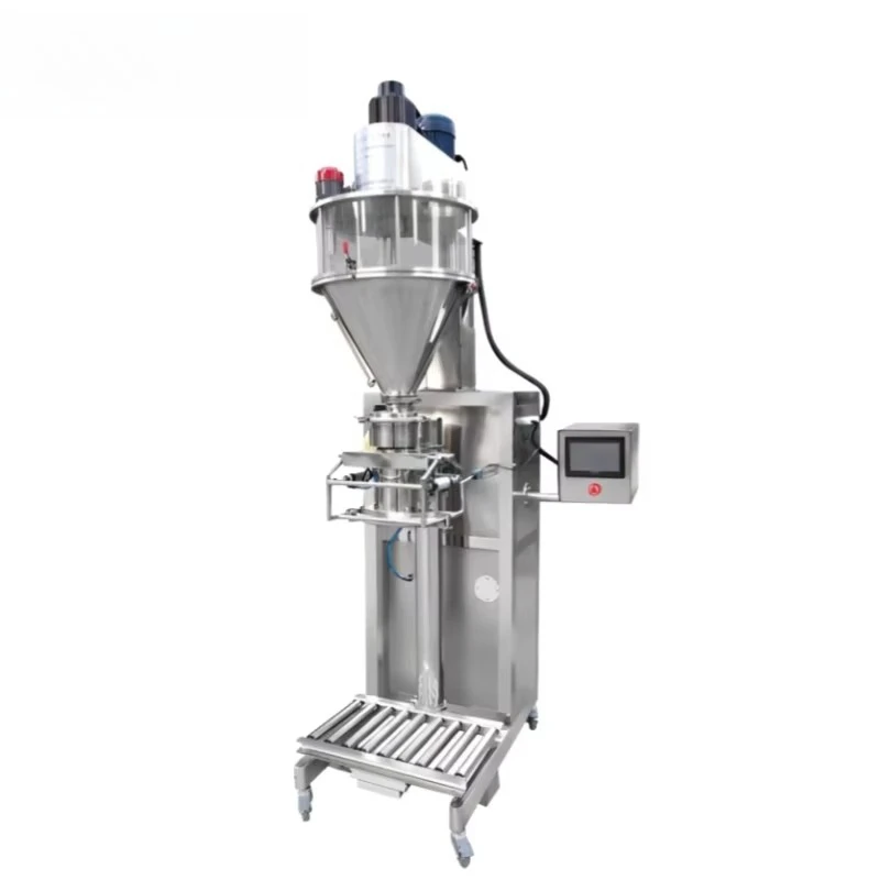 Semi Auto Powder Particle Bag Filler Customizable Food Grade Quantitative Weighing Machine for Rice Spice Coffee Packaging