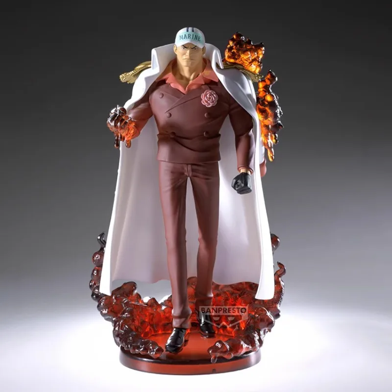 Oryginalna figurka kolekcjonerska Bandai Banpresto Anime One Piece THE LOGIA Sakazuki, model akcji z PVC, zabawka Gitts — zdjęcie 2