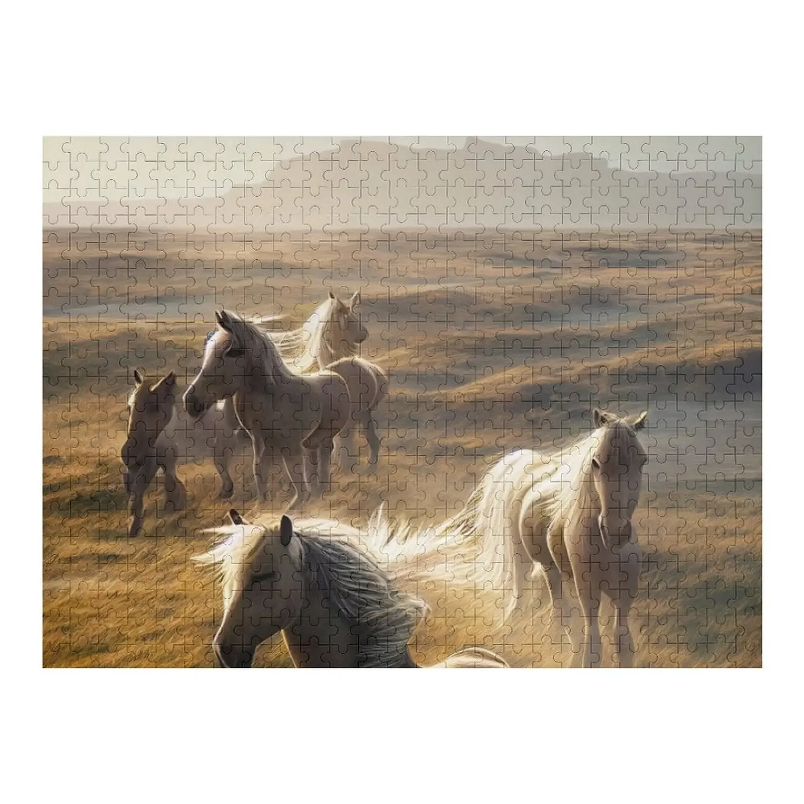 

Icelandic horses Jigsaw Puzzle Personalized Gift Married Customizable Gift Puzzle