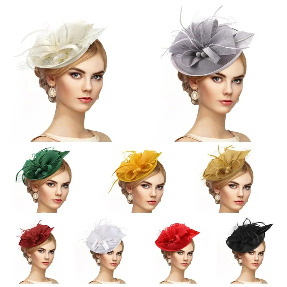 

Elegant 3D Flower Fascinators Hat Large Flower Formal Rose Fascinators Large Flower Headband 3D
