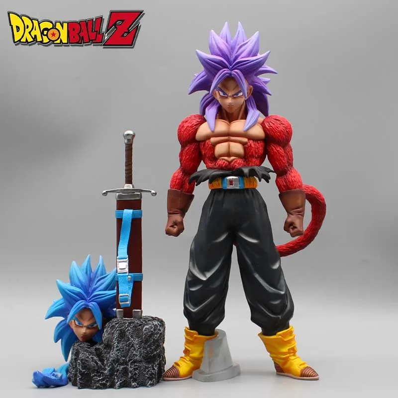 

Dragon Ball Z Trunks фигурка DBZ Ssj4, фигурка, игрушки Super Saiyan 4, фигурки Torankusu, Коллекционная модель из ПВХ, подарок для детей