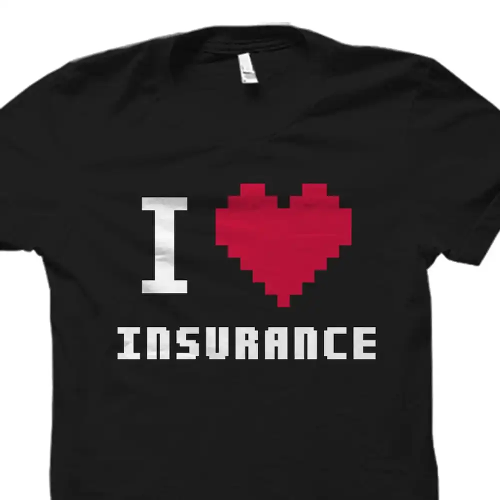 Insurance Agent T Shirt Broker Assessor Love Os2298