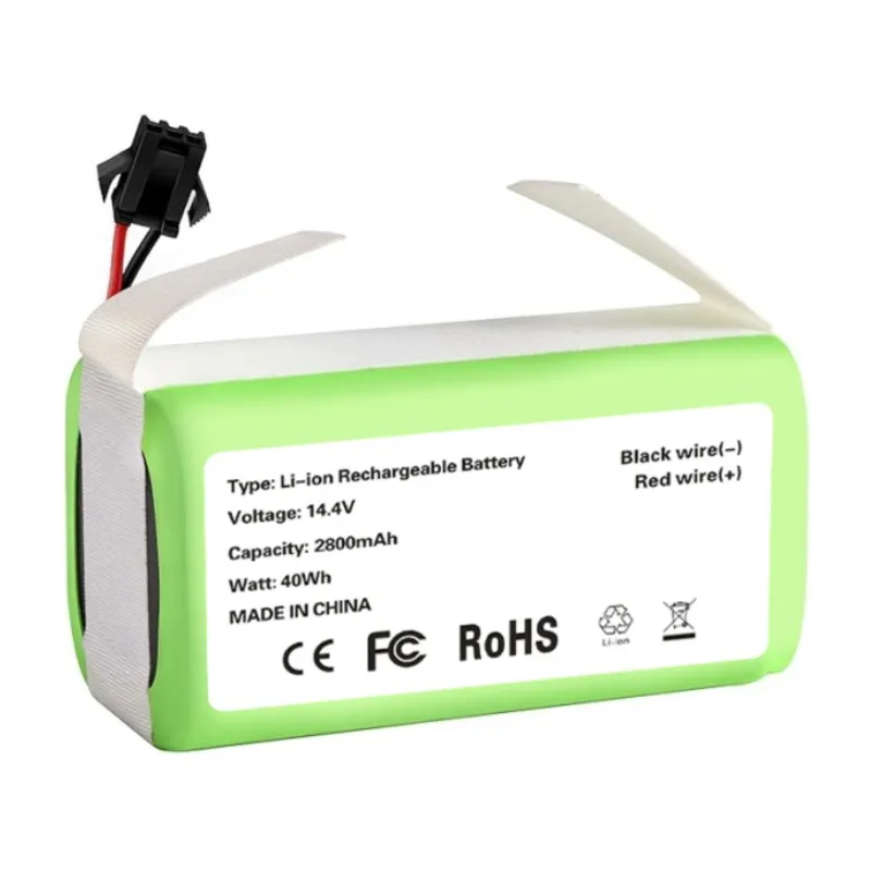 

Original 14.4V 2800mAh Battery Replacement for Conga Excellent 990 1090 1790 1990 Deebot N79S/N79/DN622 Robovac 11 Tesvor X500