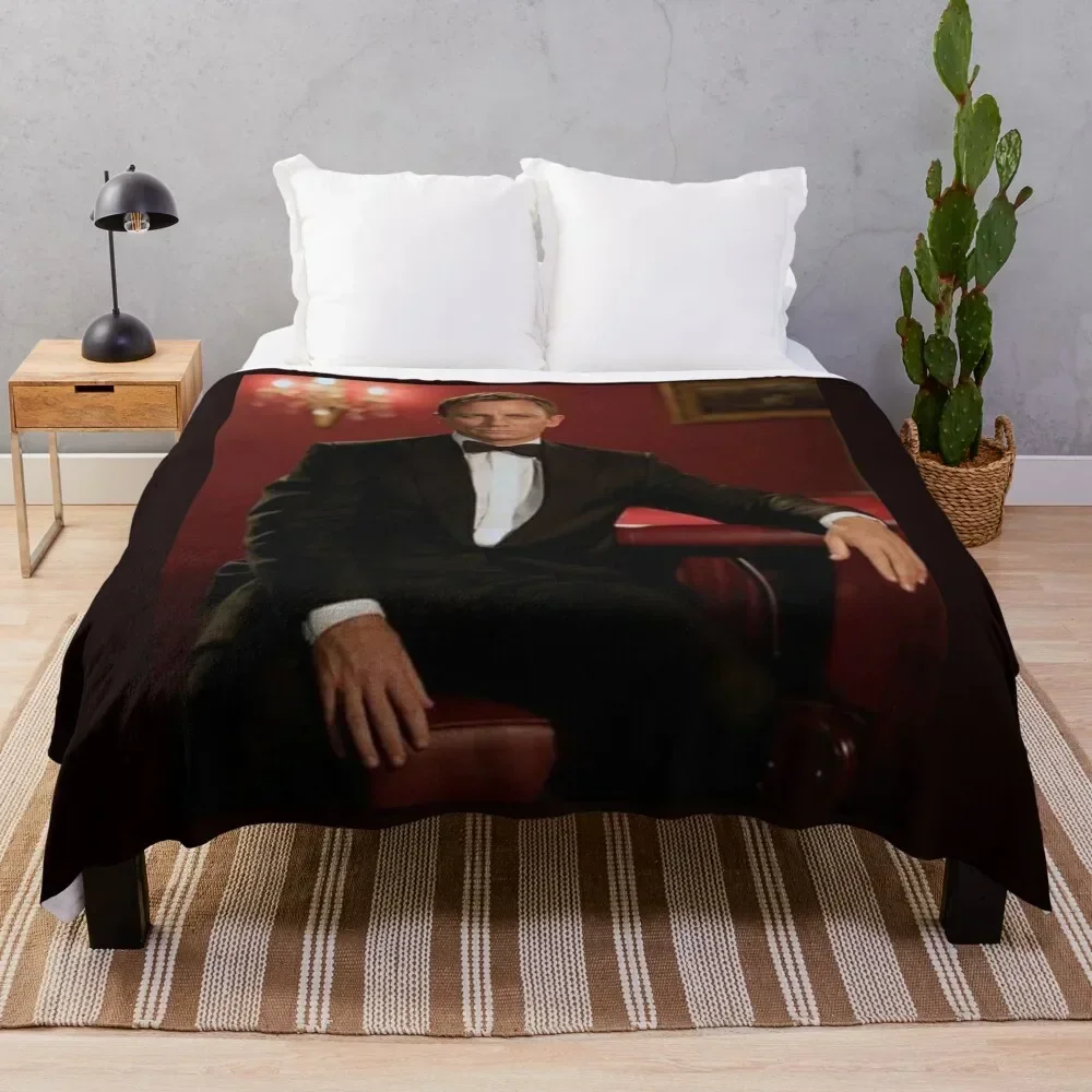 Daniel Craig Throw Blanket For Sofa Thin Decoratives Blankets