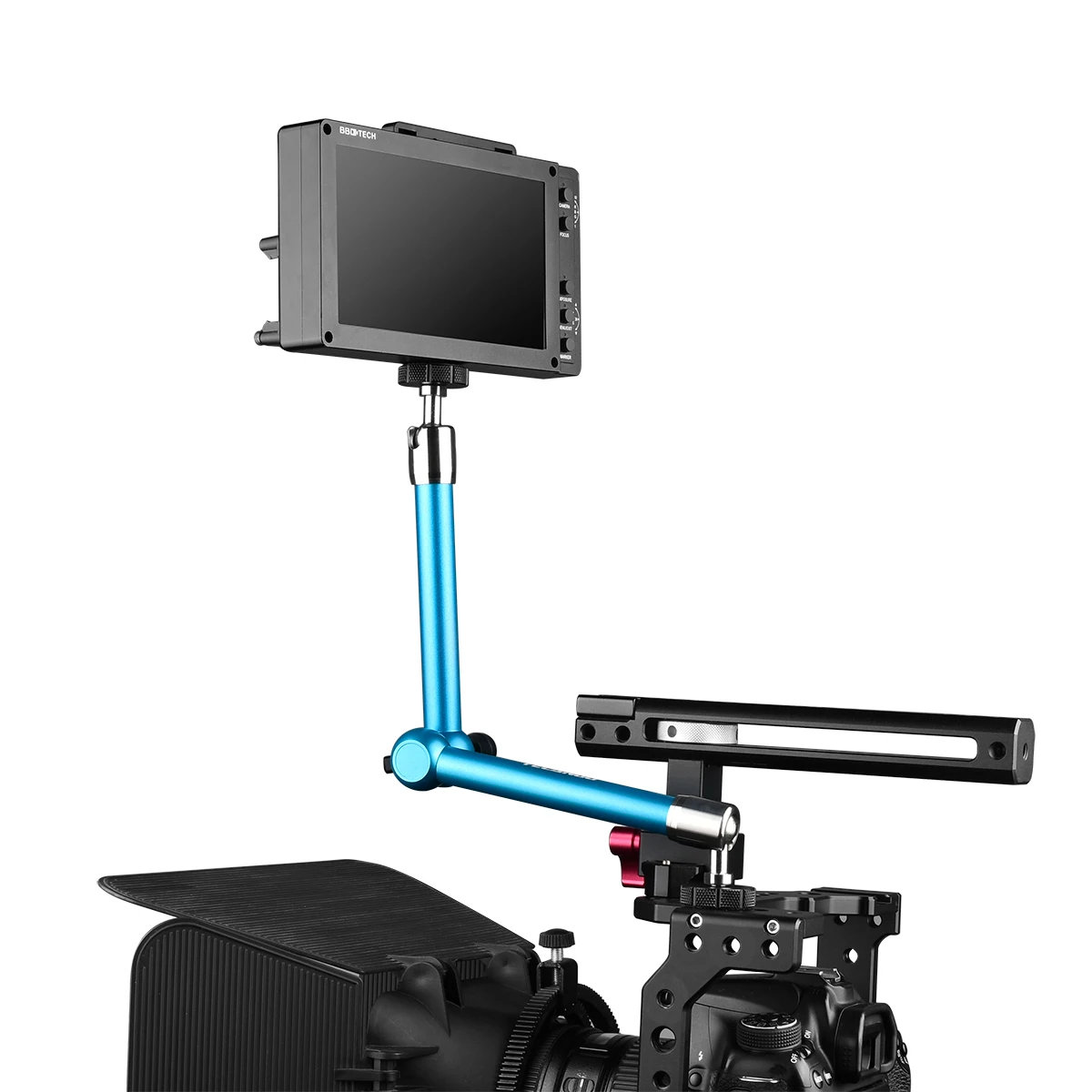 YELANGU A75 7/11 Inches Adjustable Magic Arm Articulating Weight Capacity 10KG 1/4 Screw Camera DV Monitor LCD Universal Bracket