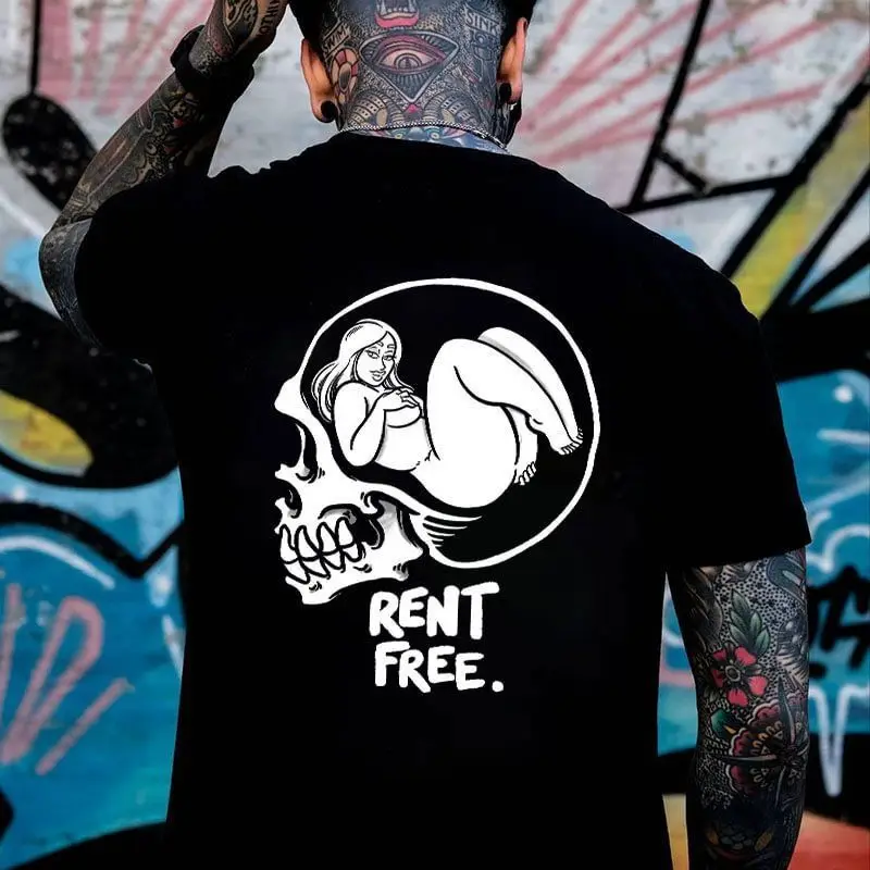 Hot-selling Trendy Summer Spoof-pattern 2D Print Round-neck Men's Short-sleeved Versatile T-shirt
