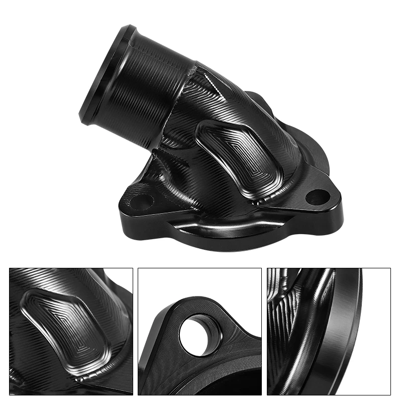 دراجة نارية تعديل انبوب ماء واجهة ترموستات غطاء CNC ل 790ADV 890 DUKE/ADVENTURE/R 2018-2024
