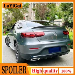 For Mercedes-Benz GLC Coupe C253 GLC260 300 2016-2018 AMG ABS Material Car Tail Box Lip Wing Trunk Spoiler